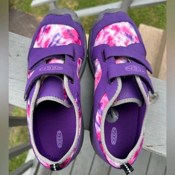 NWT KEEN Speed Runner Vibrant Grape US 7 EU 39 Hook Loop Adaptive Waterproof - Picture 3 of 11